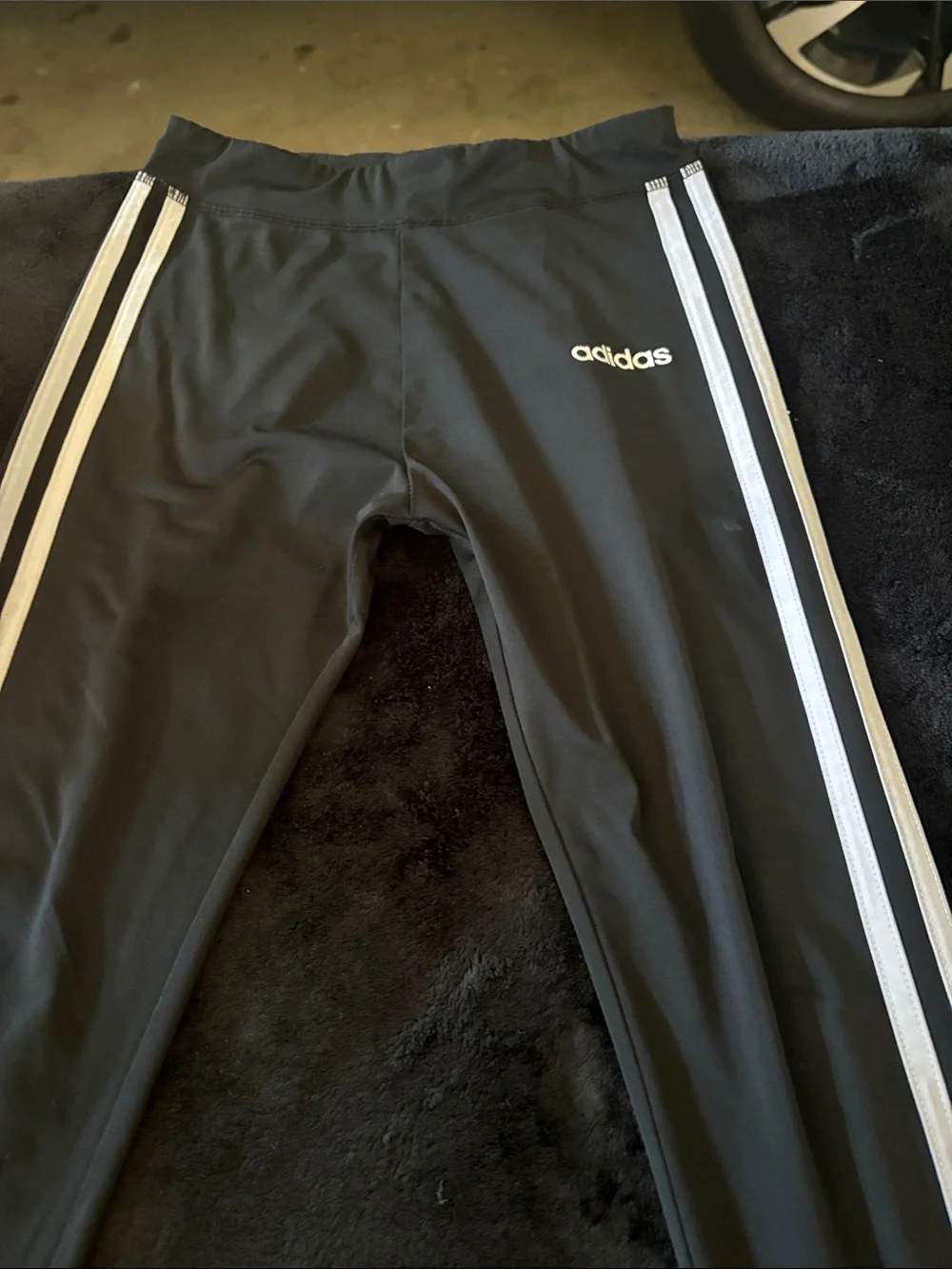 Adidas running pants size m Kids 10-12